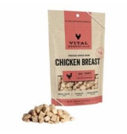 Vital Essentials VITAL ESSENTIALS DOG FREEZE-DRIED TREAT CHICKEN BREAST 2.1OZ