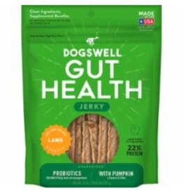 Dogswell DOGSWELL DOG GUT HEALTH JERKY GRAIN FREE LAMB 10OZ