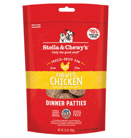 Stella & Chewy's Stella & Chewy's Freeze-Dried Raw Chewy's Chicken Dinner Patties For Dogs 5.5 OZ