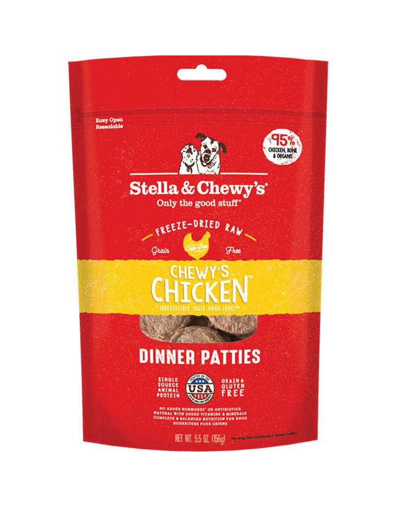 Stella & Chewy's Stella & Chewy's Freeze-Dried Raw Chewy's Chicken Dinner Patties For Dogs 5.5 OZ