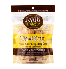 Earth Animal Earth Animal No-Hide Peanut Butter Rolls For Dogs 4" 2 Pack