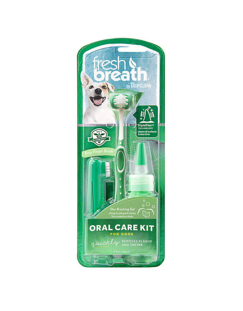 TropiClean Tropiclean Fresh Breath Oral Care Kit For Large Dogs