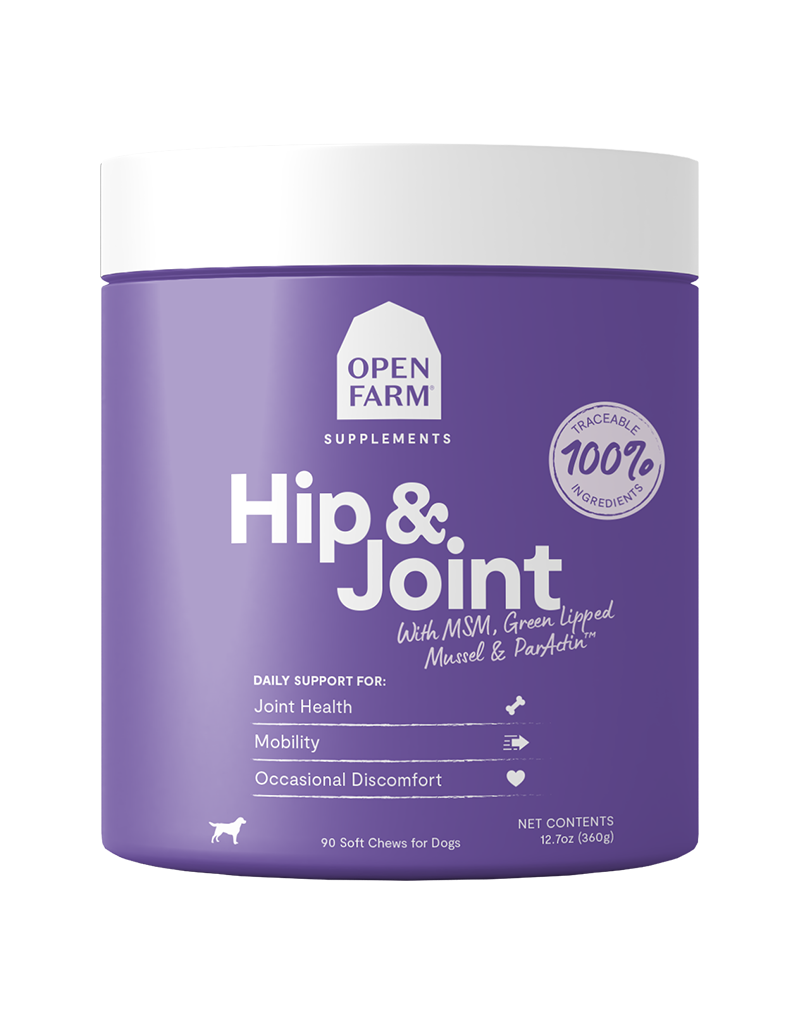 Open Farm Open Farm Hip & Joint Supplement Chews For Dogs 90 Count