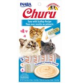 Inaba Inaba Churu Grain-Free Tuna with Scallop Puree Lickable Cat Treat