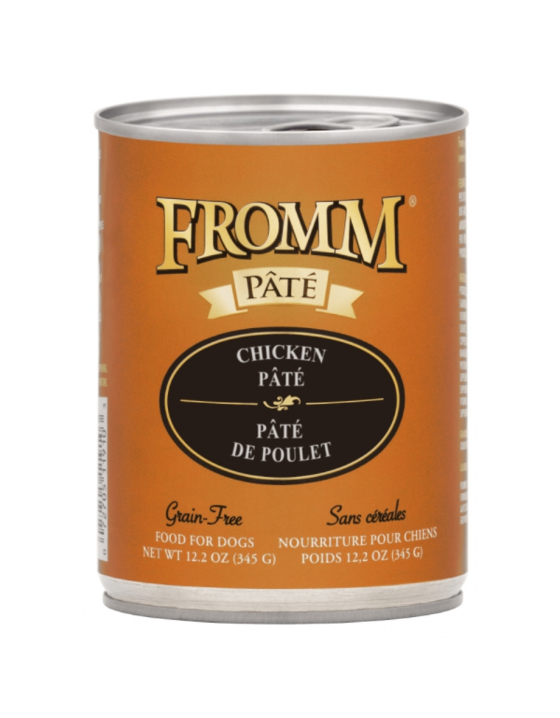 Fromm Fromm Family Grain Free Chicken Pate Canned Dog Food 12.2oz