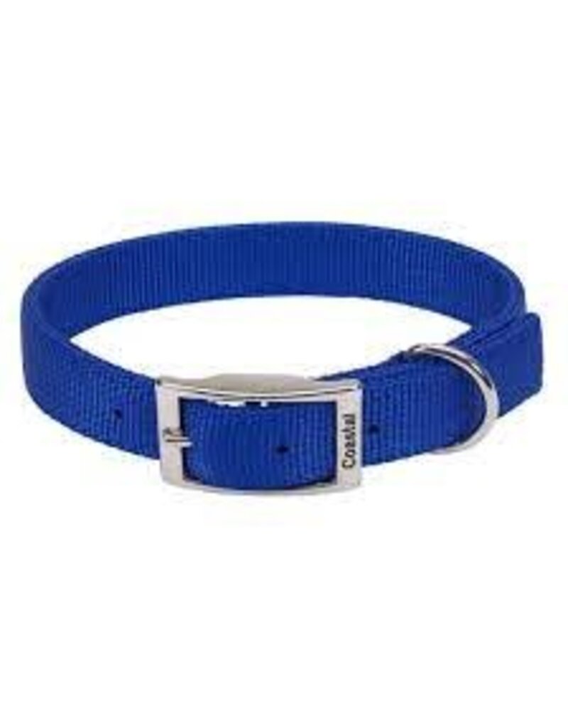 Coastal Pet Products Coastal Double-Ply Nylon Collar Blue 20in
