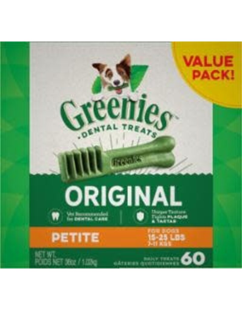 Greenies Greenies Dental Chews Value Size Tub 36 oz. Petite