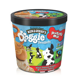 Ben & Jerry's Frozen Doggie Dessert Pontch's Mix Peanut Butter Pretzel 12 / 4 oz