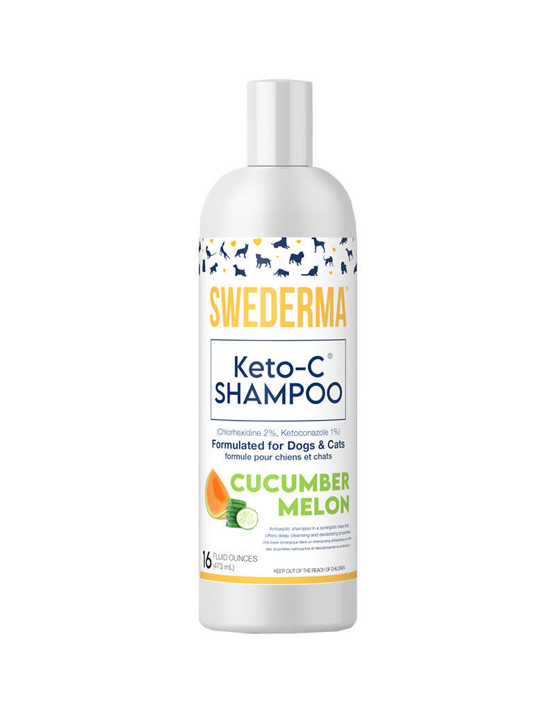 Swederma Keto-C Cucumber & Melon Dog & Cat Shampoo16oz