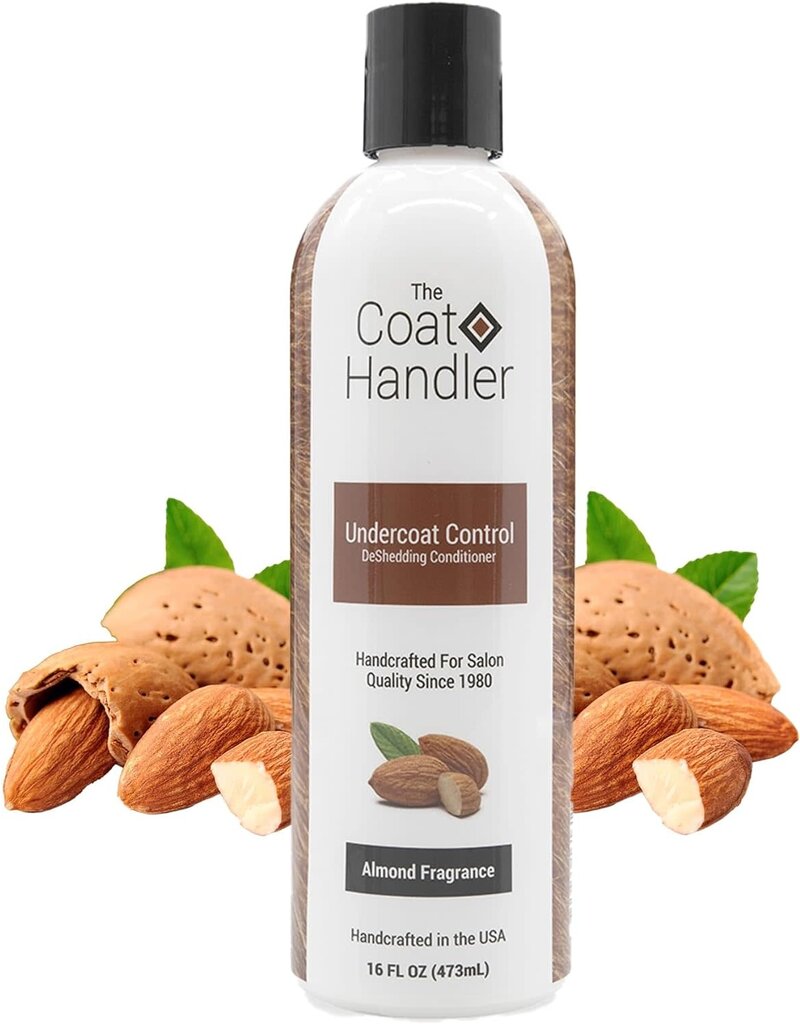 The Coat Handler Undercoat Control Deshedding Almond Scented Dog Conditioner, 16 oz