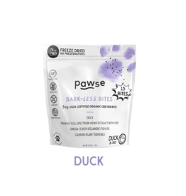 Pawsee Bark-Less Bites Trial Size Duck (75 mg CBD)