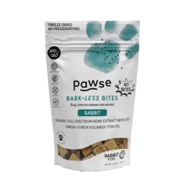 Pawse Bark-Less Bites - Rabbit - 3.6 oz