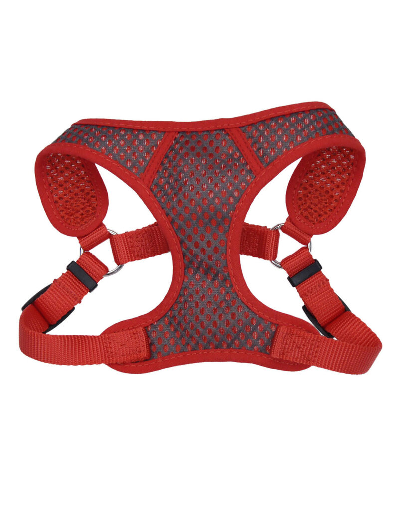 Coastal Pet Products Comfort Soft Sport Wrap Adjustable Dog Harness Red -XSMALL