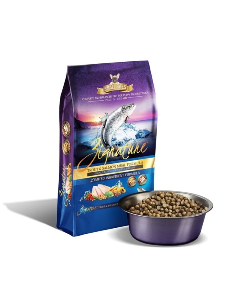 Zignature Zignature Salmon & Trout Small Bites Dog Food 13LB