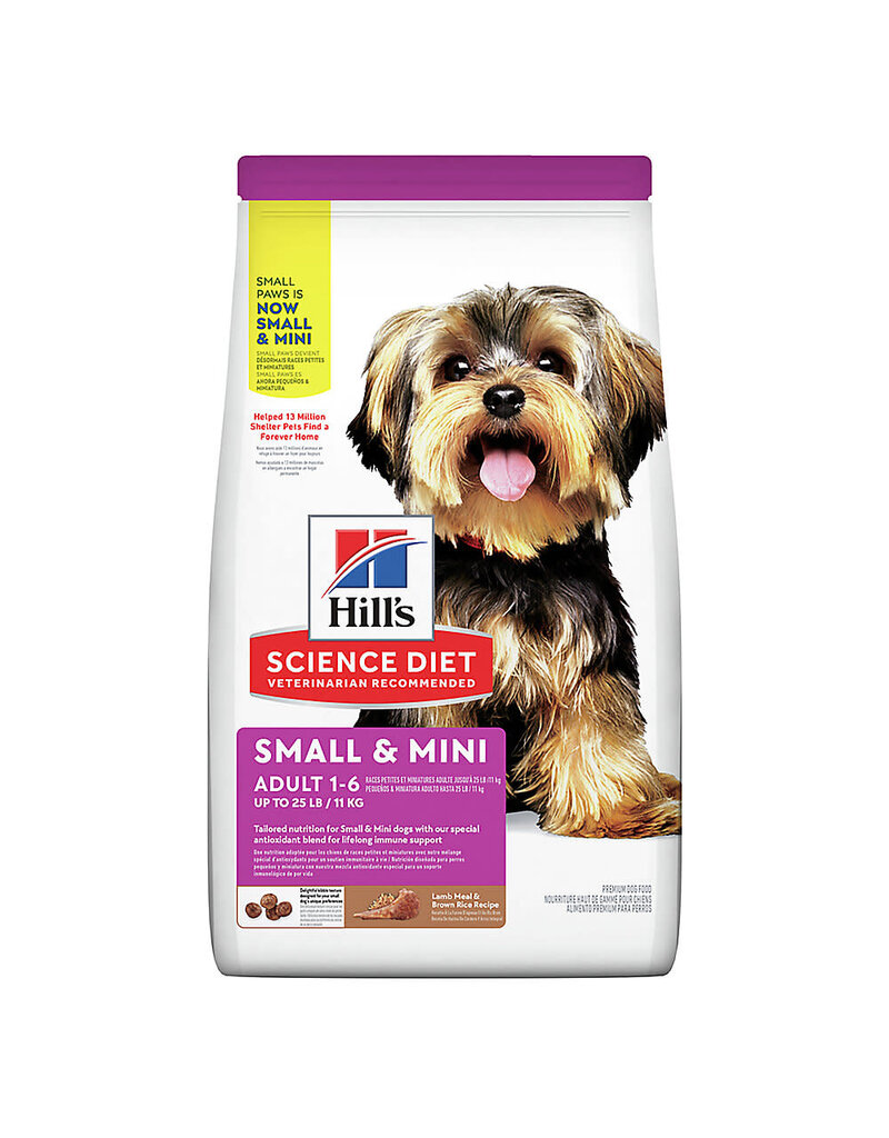 Hill's Science Hill's Science Diet Adult Dog Small Paws Lamb Meal & Rice (2896)