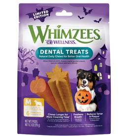 WHIMZEE Whimzees Dental Chews Fall Value Bag Medium 6 / 6.3 oz
