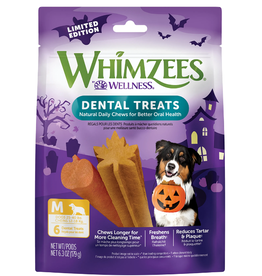 WHIMZEE Whimzees Fall Dental Chews For Dogs Medium 6.3oz (Seasonal)