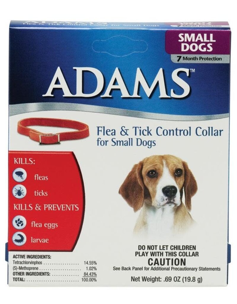 Adams Plus Flea & Tick Small Dog Collar 15 "