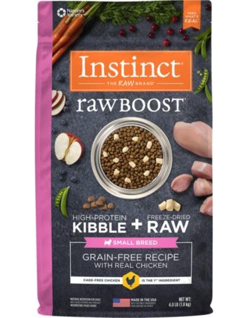 Nature's Variety Instinct Raw Boost Small Breed Chicken 4 lb
