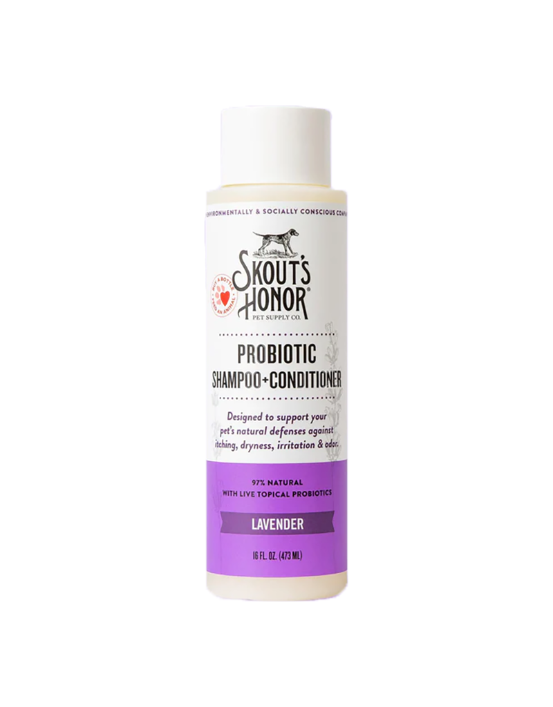 Skout's Honor Lavender Shampoo & Conditioner For Dogs 16oz
