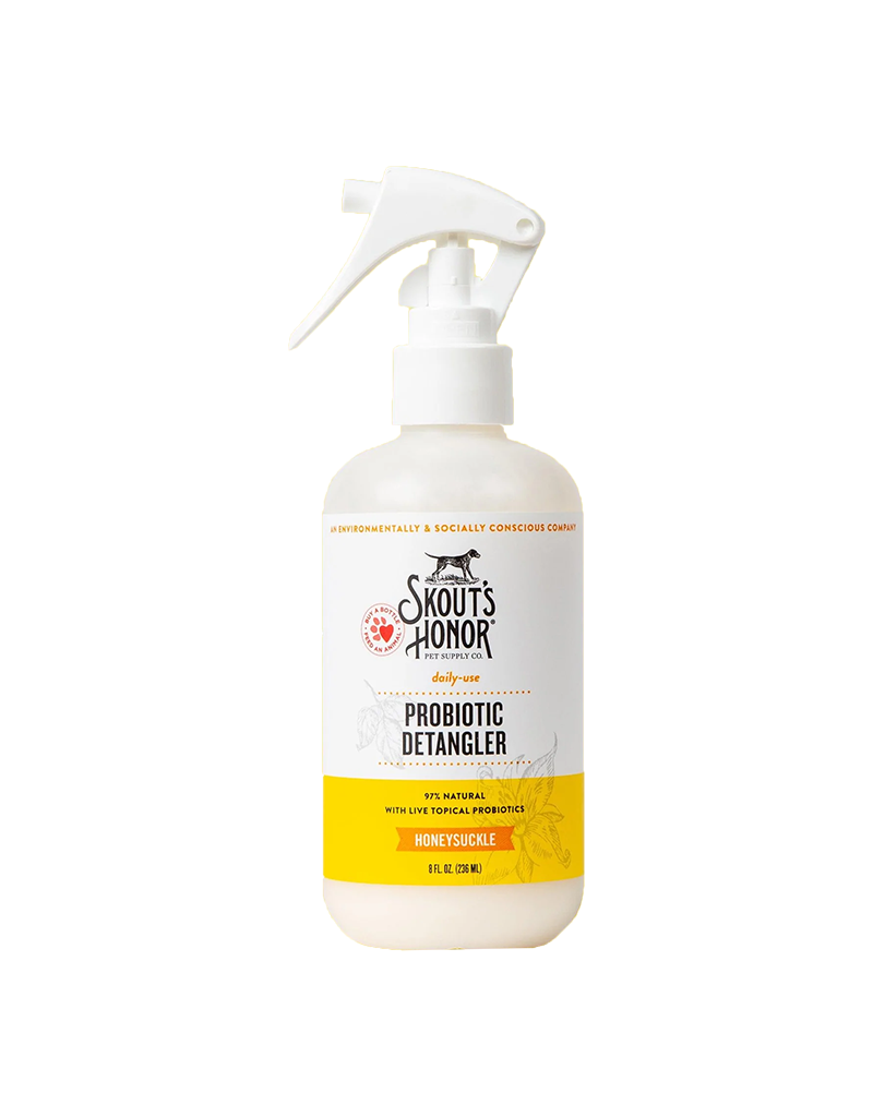 Skout's Honor Skout's Honor Honeysuckle Probiotic Detangler For Dogs 8oz