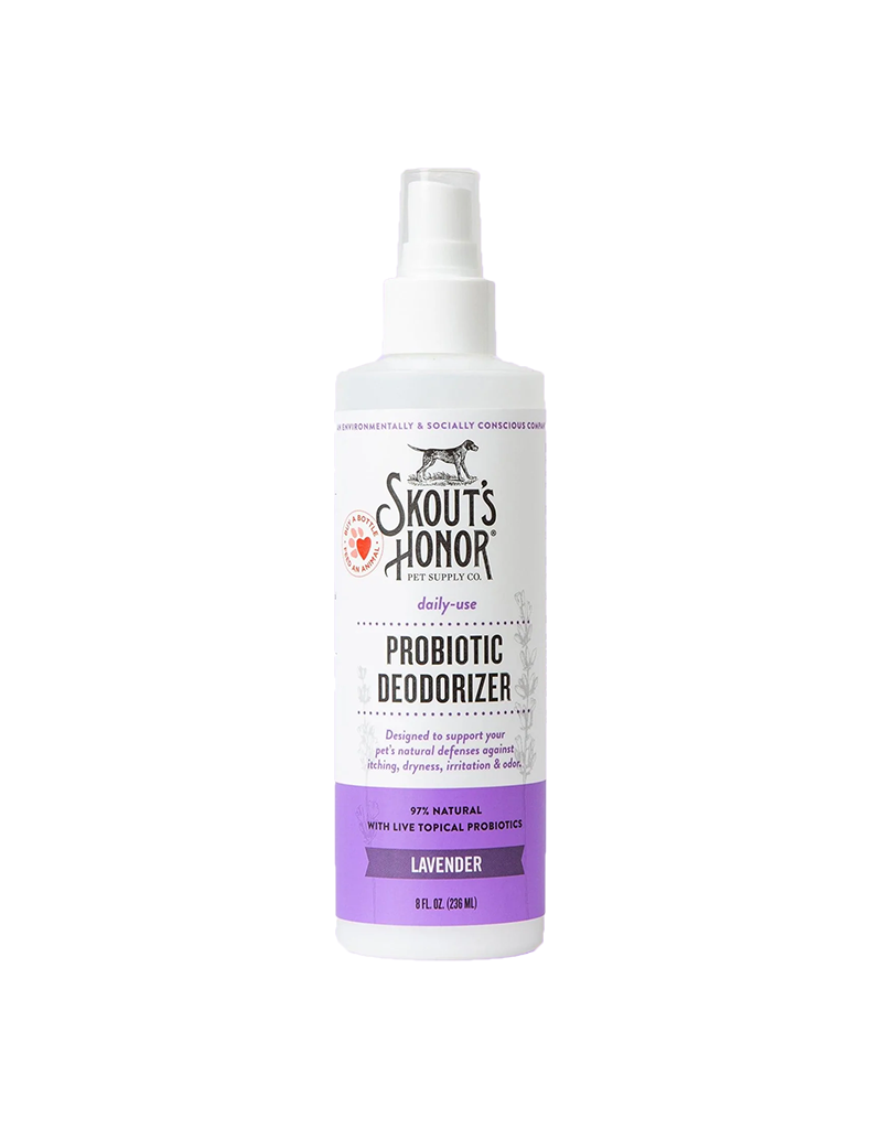 Skout's Honor Lavender Probiotic Deodorizer For Dogs 8oz