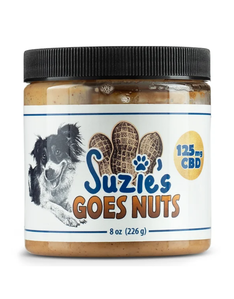 Suzie's CBD Suzie's Goes Nuts CBD Peanut Butter For Dogs 8oz 125mg