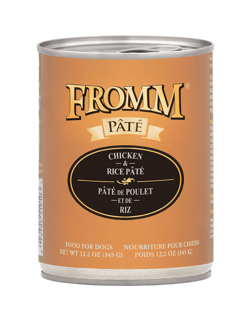 Fromm Fromm Family Chicken & Rice Pate Canned Dog Food 12.2oz