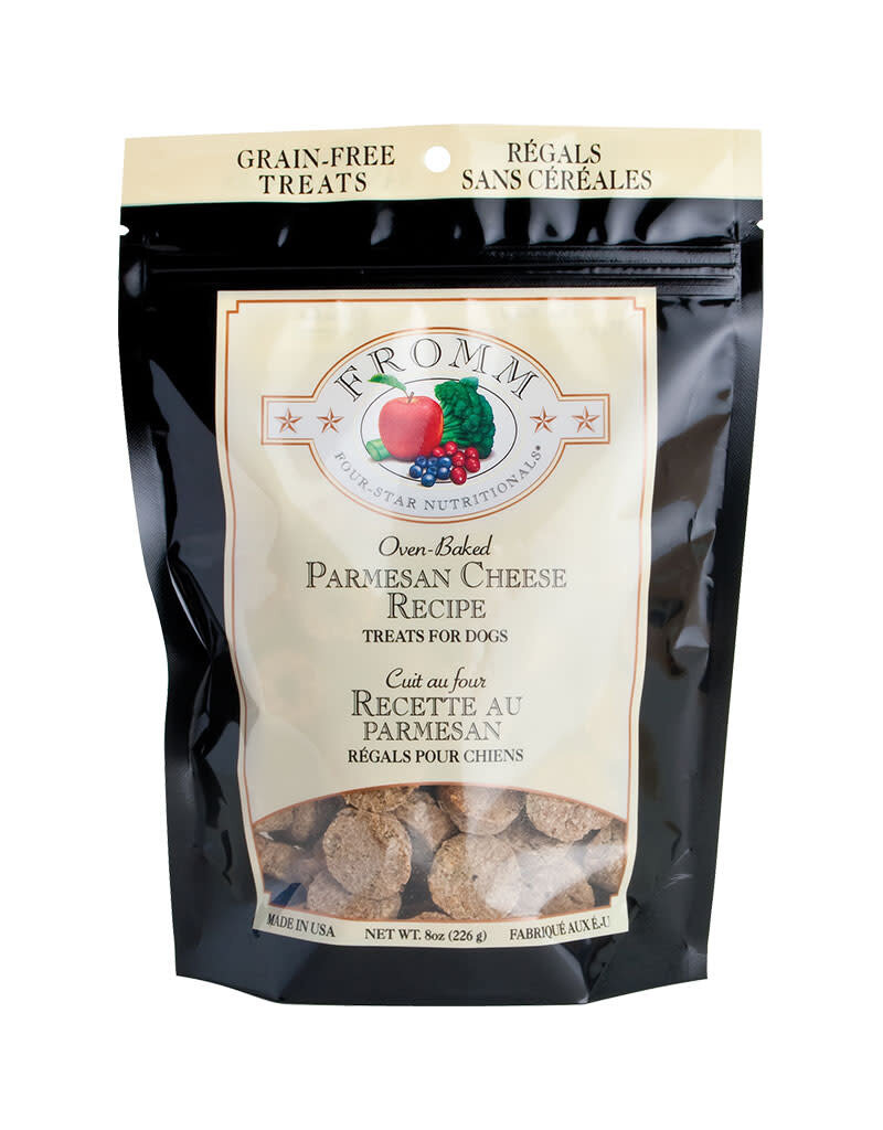 Fromm Fromm Family Four Star Grain Free Parmesan Cheese Dog Treats 8oz