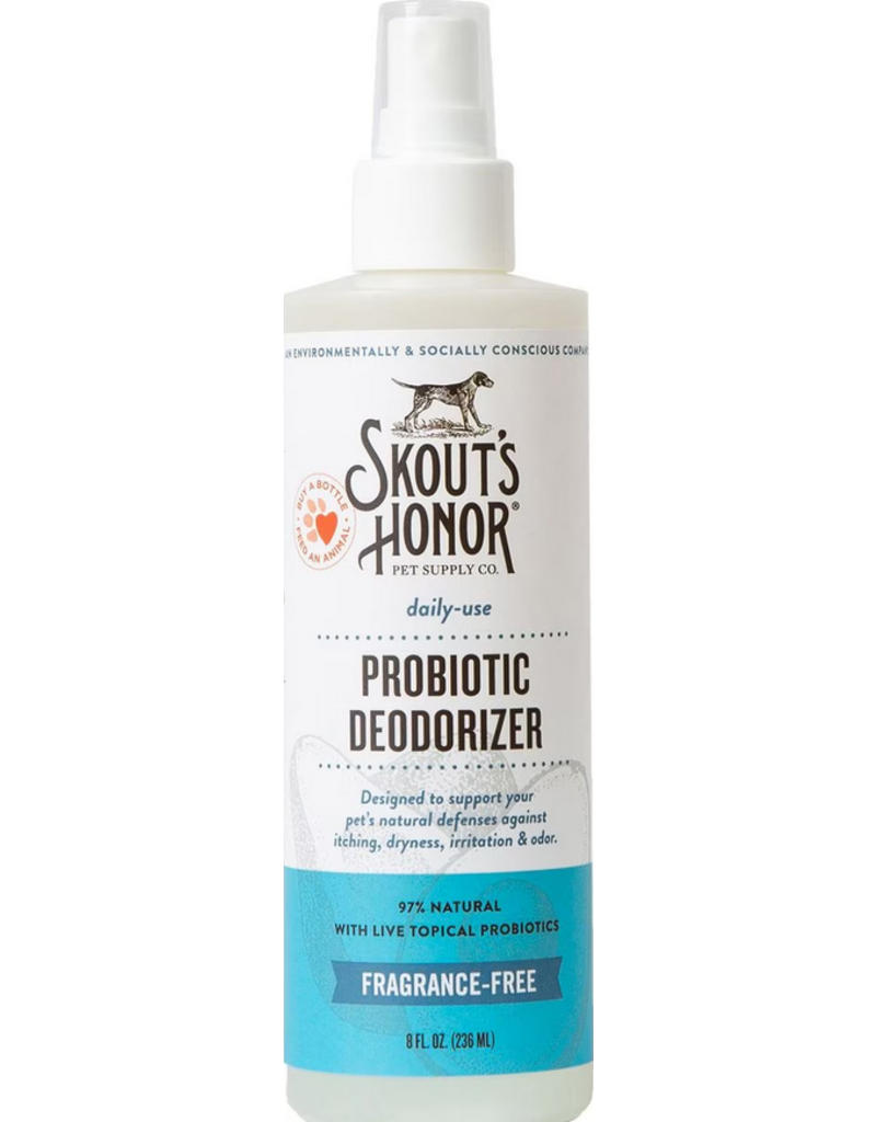 Skout's Honor Unscented Probiotic Deodorizer for Dogs & Cats 8oz