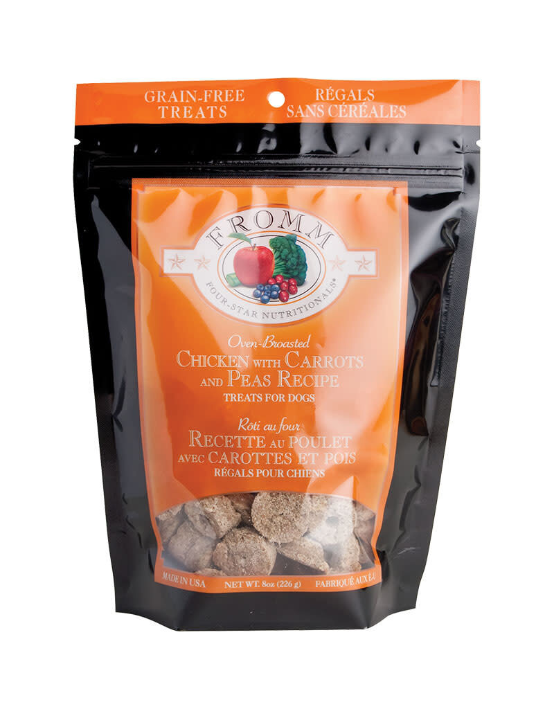 Fromm Fromm Family Grain Free Four Star Chicken, Carrots & Peas Dog Treats 8oz