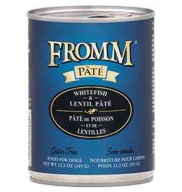 Fromm Fromm Family Grain Free Whitefish & Lentil Pate Canned Dog Food 12.2oz