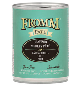 Fromm Fromm Family Grain Free Seafood Medley Pate Canned Dog Food 12.2oz