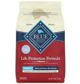 Blue Buffalo BLUE LPF DD 5lb/3 BEEF BRN RC ADULT