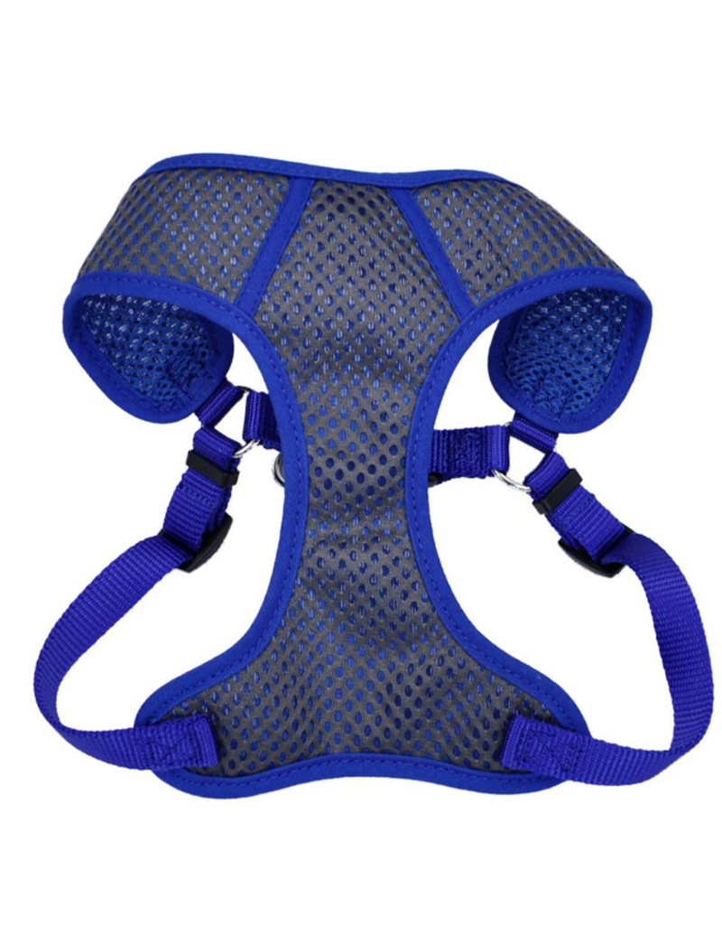 Coastal Pet Products Coastal Comfort Soft Sport Wrap Adjustable Dog Harness Blue (L)