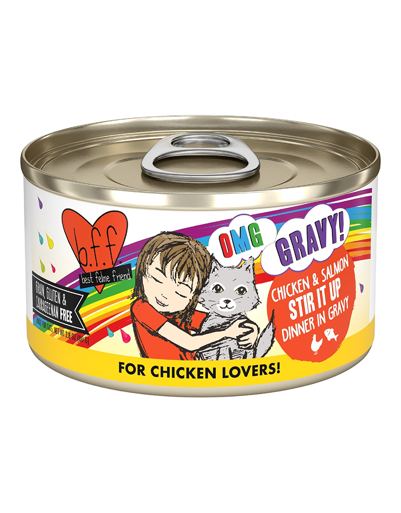 Weruva Weruva BFF Chicken & Salmon Stir It Up Canned Cat Food 2.8oz