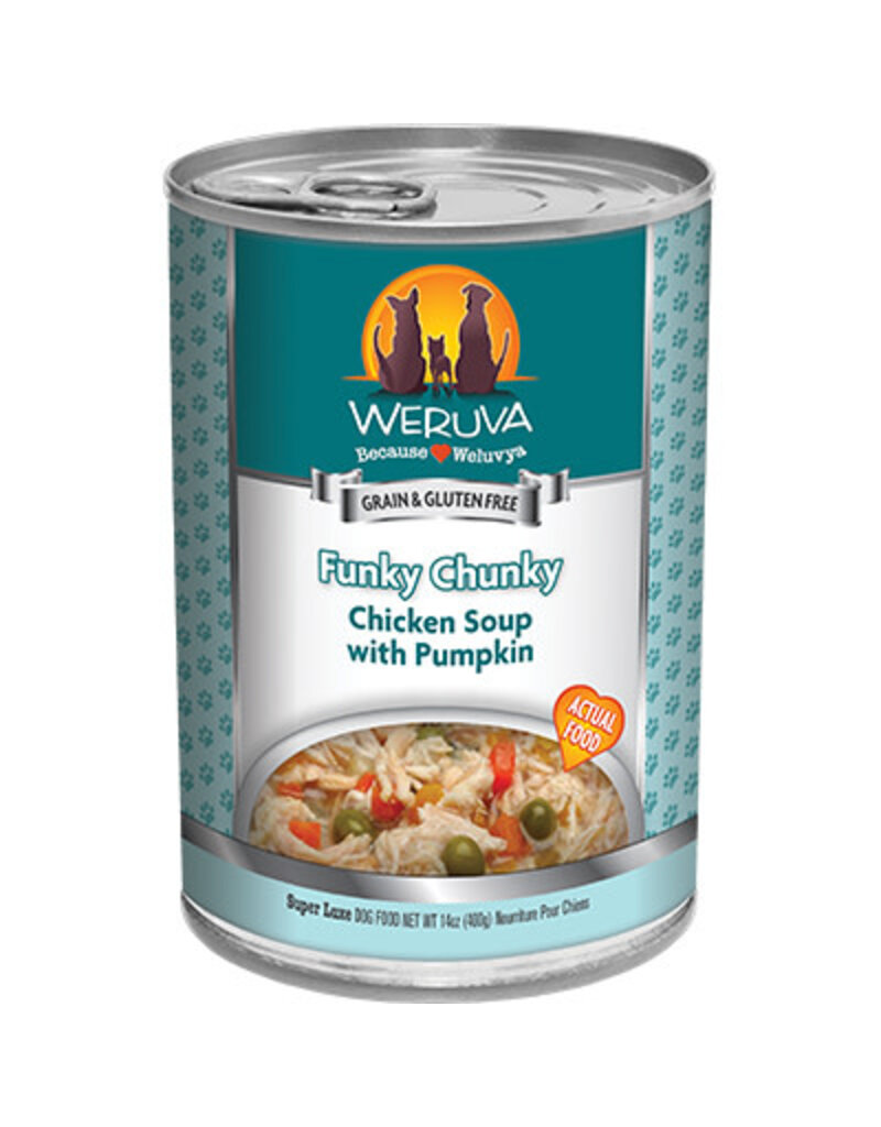 Weruva Weruva Classics Funky Chunky Chicken Soup Canned Dog Food 14oz
