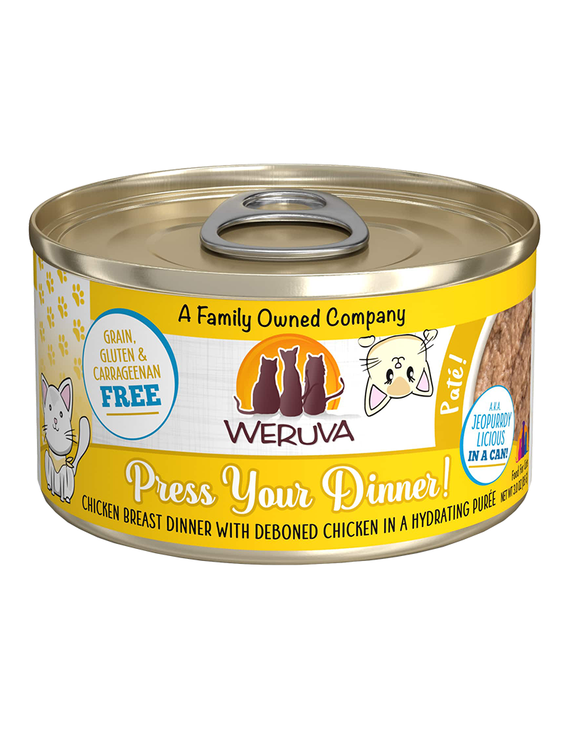 Weruva Weruva Press Your Dinner Chicken Recipe Canned Cat Food 3oz