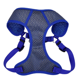 Coastal Pet Products Coastal Comfort Soft Sport Wrap Adjustable Dog Harness  Blue (M)