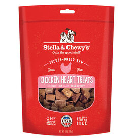 Stella & Chewy's Stella & Chewy's Freeze Dried Raw Chicken Heart Dog Treats 3oz
