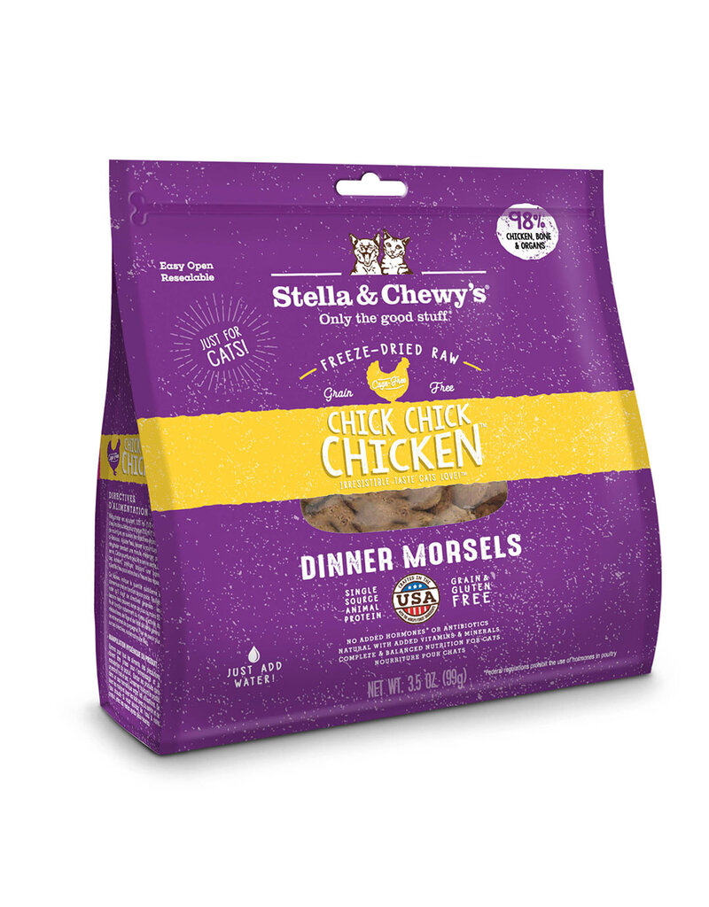 Stella & Chewy's Stella & Chewy's Cat Freeze Dried Raw Chick Chick Dinner Morsels 3.5oz