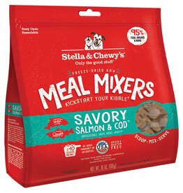 Stella & Chewy's Stella & Chewy's Savory Salmon & Cod Meal Mixers Freeze-Dried Raw Dog Food Topper 18 oz