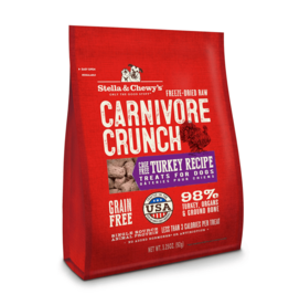 Stella & Chewy's Stella & Chewy's Carnivore Crunch Turkey Recipe Dog Treats 3.25oz