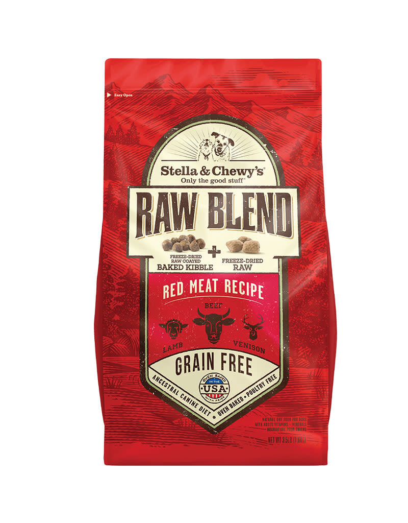 Stella & Chewy's Stella & Chewy's Grain Free Raw Blend Red Meat Recipe Dog Food 3.5LB