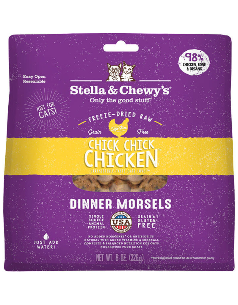 Stella & Chewy's Stella & Chewy's Freeze-Dried Raw Chick Chick Chicken Recipe Dinner Morsels For Cats 8oz