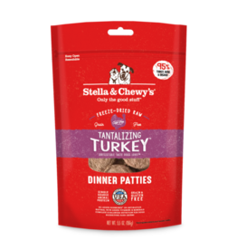 Stella & Chewy's Stella & Chewy's Freeze-Dried Raw Tantalizing Turkey Dinner Patties For Dogs 5.5oz