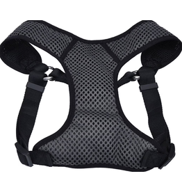 Coastal Pet Products Comfort Soft Sport Wrap Adjustable Dog Harness Black -XXXS