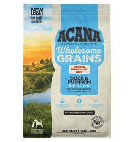 Acana Acana Wholesome Grains LID Singles Duck & Pumpkin Recipe Dog Food 4LB