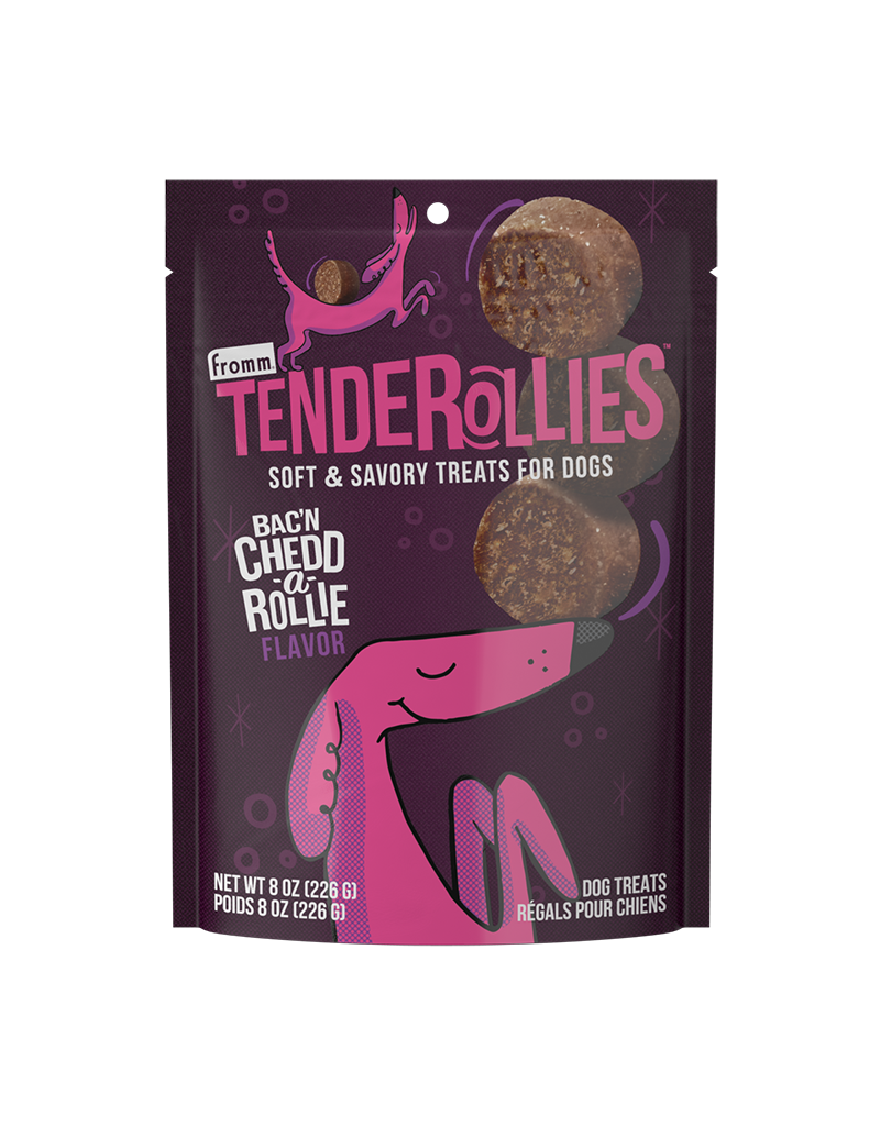 Fromm Fromm Family Bac'n Chedda Tenderollies Dog Treats 8oz