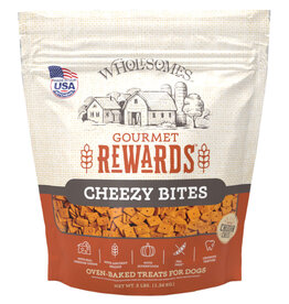 Wholesomes Rewards Wholesomes Rewards Cheezy Bites Biscuit Treats For Dogs 3LB
